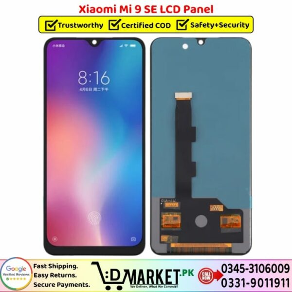 Xiaomi Mi 9 SE LCD Panel Price In Pakistan