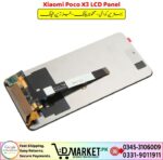 Xiaomi Poco X3 LCD Panel Price In Pakistan