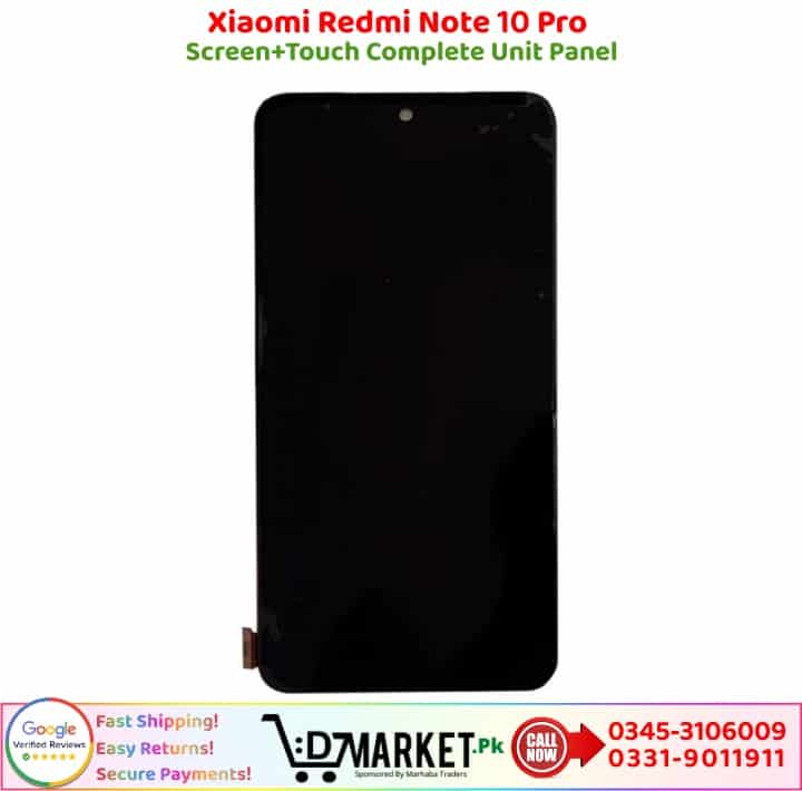 Xiaomi Redmi Note 10 Pro LCD Panel Price In Pakistan