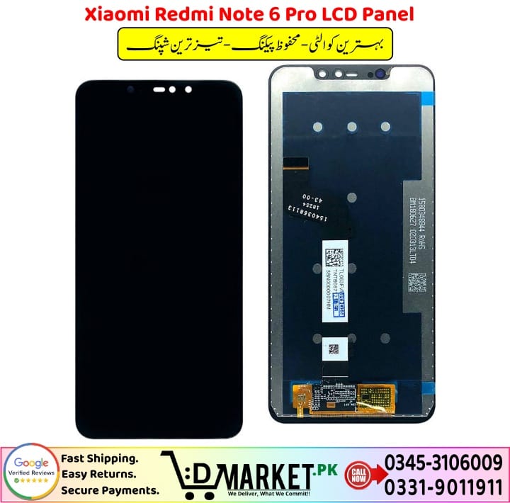 Xiaomi Redmi Note 6 Pro LCD Panel Price In Pakistan 1 6