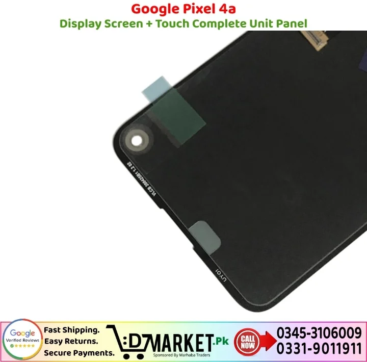 Google Pixel 4A LCD Panel Price In Pakistan