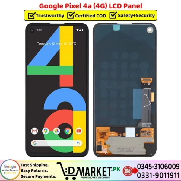 Google Pixel 4a 4G LCD Panel Price In Pakistan