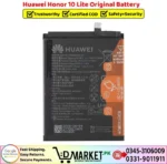 Huawei Honor 10 Lite Original Battery Price In Pakistan