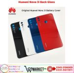 Huawei Nova 3i Back Glass Price In Pakistan