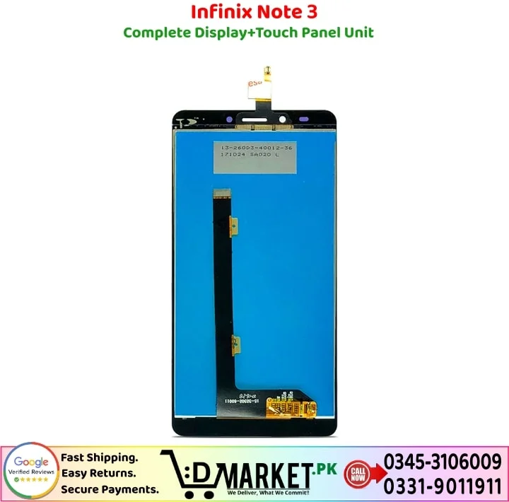 Infinix Note 3 LCD Panel Price In Pakistan