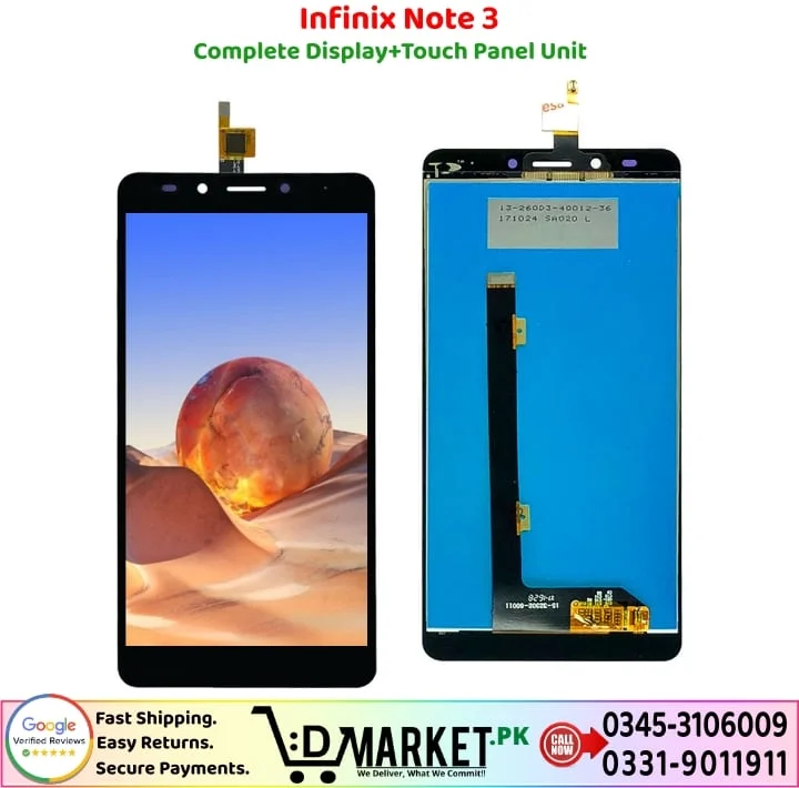 Infinix Note 3 LCD Panel Price In Pakistan