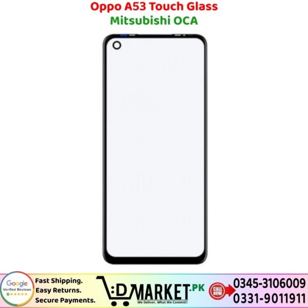 Oppo A53 Touch Glass Price In Pakistan