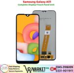 Samsung Galaxy A01 LCD Panel Price In Pakistan
