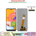 Samsung Galaxy A01 LCD Panel Price In Pakistan