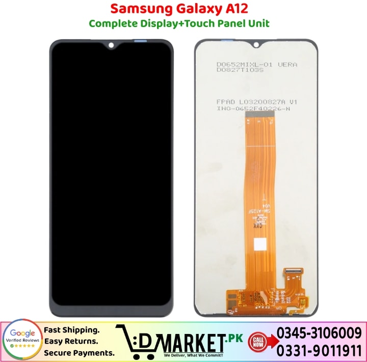 Samsung Galaxy A12 LCD Panel Price In Pakistan 1 5