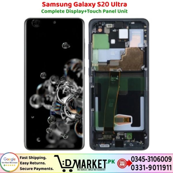 Samsung Galaxy S20 Ultra LCD Panel Price In Pakistan