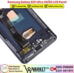 Samsung Galaxy S20 Ultra LCD Panel Price In Pakistan