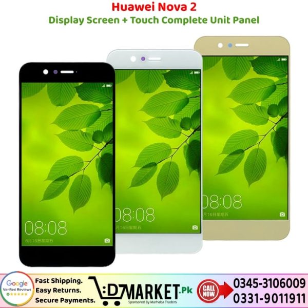 Huawei Nova 2 LCD Panel Price In Pakistan