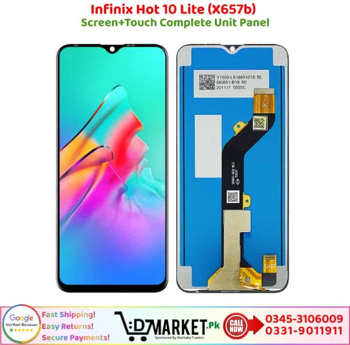 Infinix Hot 10 Lite LCD Panel Price In Pakistan