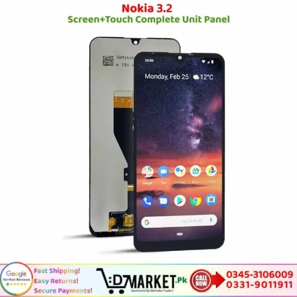 Nokia 3.2 LCD Panel Price In Pakistan