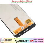 Samsung Galaxy A2 Core LCD Panel Price In Pakistan