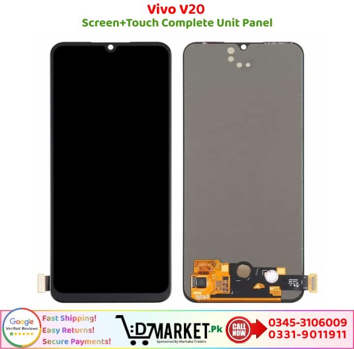 Vivo V20 LCD Panel Price In Pakistan