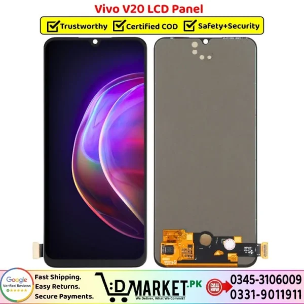 Vivo V20 LCD Panel Price In Pakistan