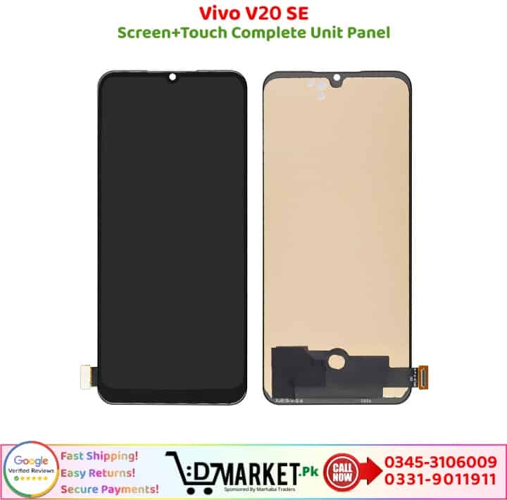 Vivo V20 SE LCD Panel Price In Pakistan