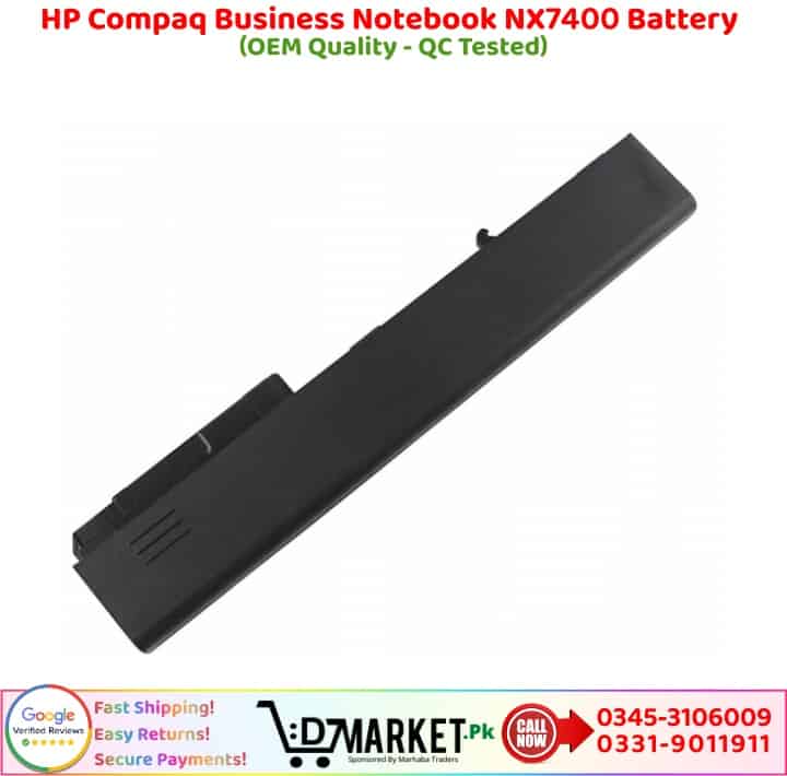 HP Compaq Business Notebook NX7400 Battery Price In Pakistan