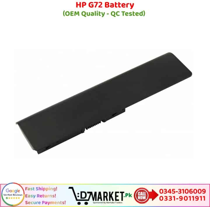 HP G72 Battery Price In Pakistan