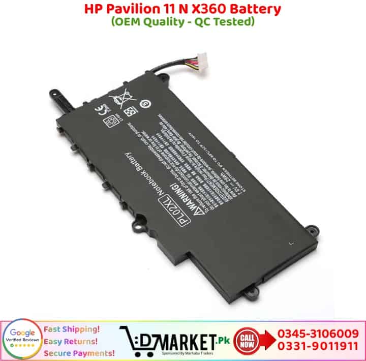 HP Pavilion 11 N X360 Battery Price In Pakistan