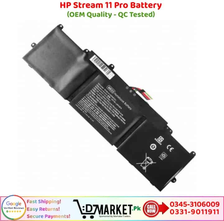 HP Stream 11 Pro Battery Price In Pakistan