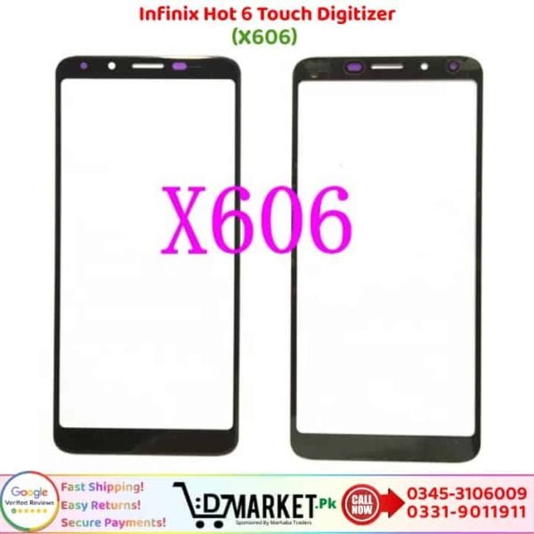 Infinix Hot 6 Touch Glass Price In Pakistan