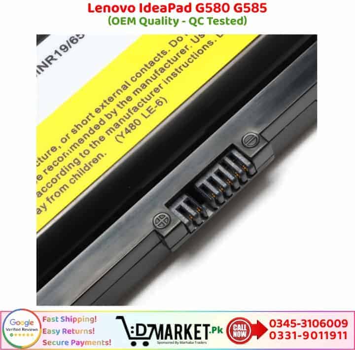 Lenovo IdeaPad G580 G585 Battery Price In Pakistan