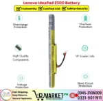 Lenovo IdeaPad Z500 Battery Price In Pakistan