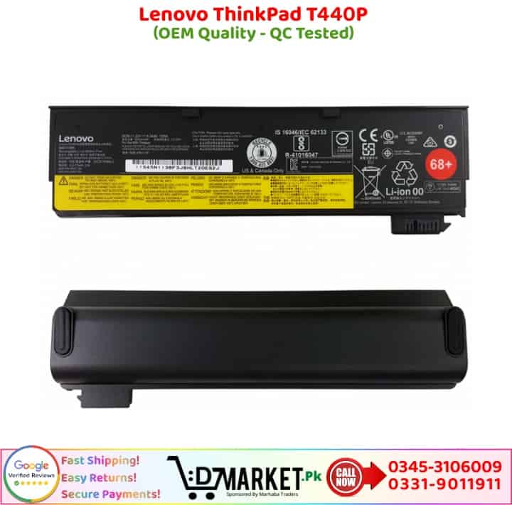 Lenovo ThinkPad T440P Battery Price In Pakistan