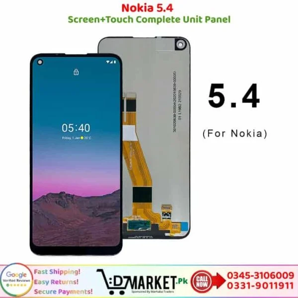 Nokia 5.4 LCD Panel Price In Pakistan