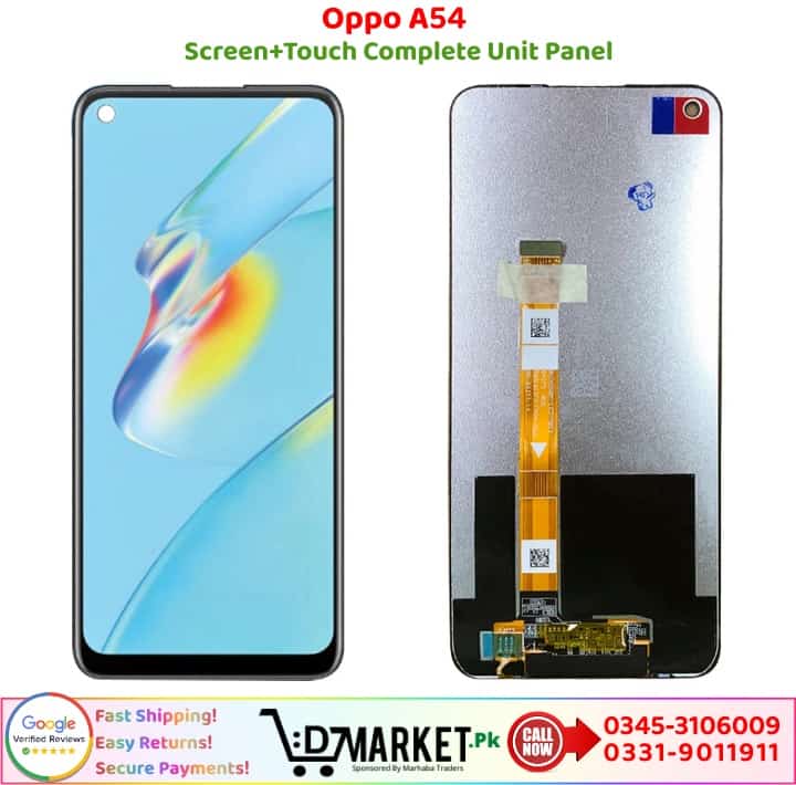 Oppo A54 LCD Panel Price In Pakistan