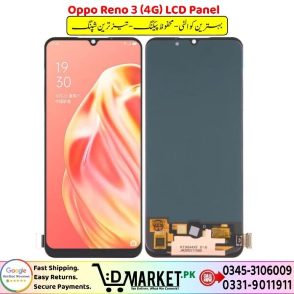 Oppo Reno 3 LCD Panel Price In Pakistan