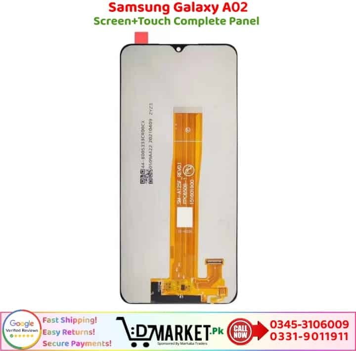 Samsung Galaxy A02 LCD Panel Price In Pakistan