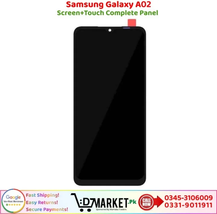 Samsung Galaxy A02 LCD Panel Price In Pakistan