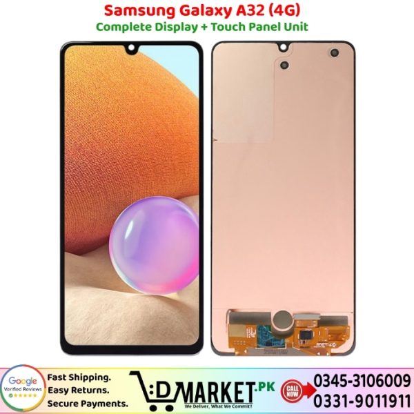 Samsung Galaxy A32 LCD Panel Price In Pakistan