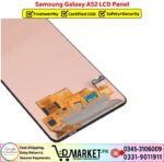 Samsung Galaxy A52 LCD Panel Price In Pakistan