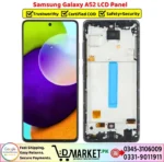 Samsung Galaxy A52 LCD Panel Price In Pakistan