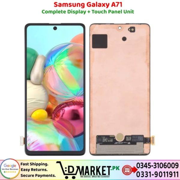 Samsung Galaxy A71 LCD Panel Price In Pakistan