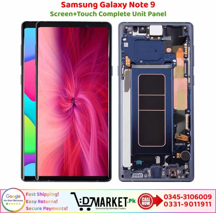 Samsung Galaxy Note 9 LCD Panel Price In Pakistan