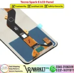 Tecno Spark 6 LCD Panel Unit Screen Display - DMarket.Pk