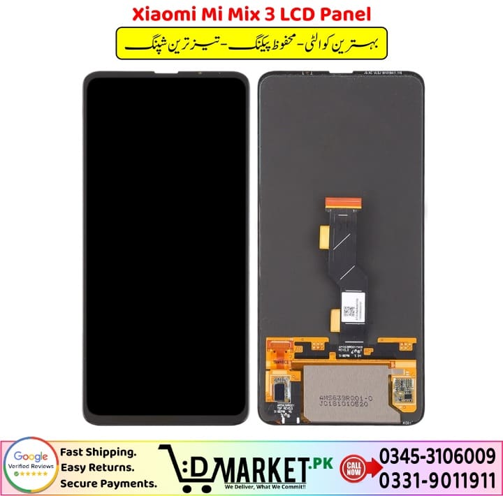 Xiaomi Mi Mix 3 LCD Panel Price In Pakistan