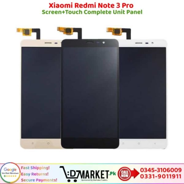 Xiaomi Redmi Note 3 Pro LCD Panel Price In Pakistan