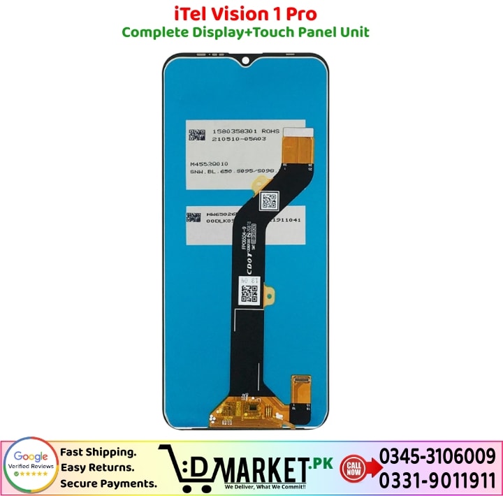 iTel Vision 1 Pro LCD Panel Price In Pakistan