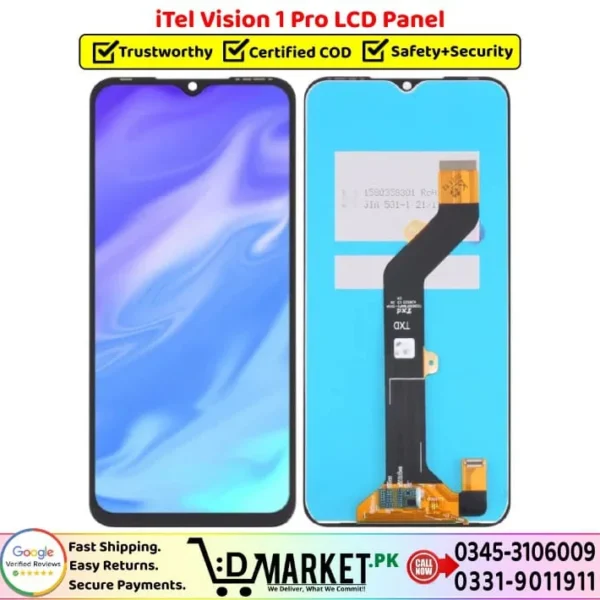 iTel Vision 1 Pro LCD Panel Price In Pakistan