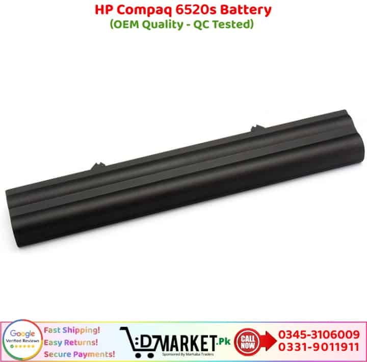 HP Compaq 6520s Battery Price In Pakistan