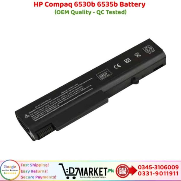 HP Compaq 6530b 6535b Battery Price In Pakistan