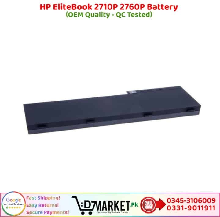 HP EliteBook 2710P 2760P Battery Battery Price In Pakistan