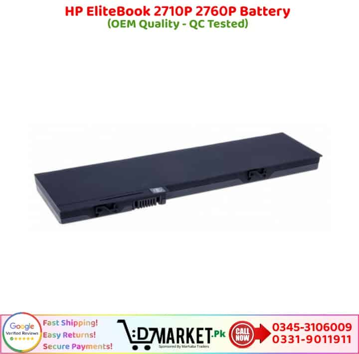 HP EliteBook 2710P 2760P Battery Battery Price In Pakistan